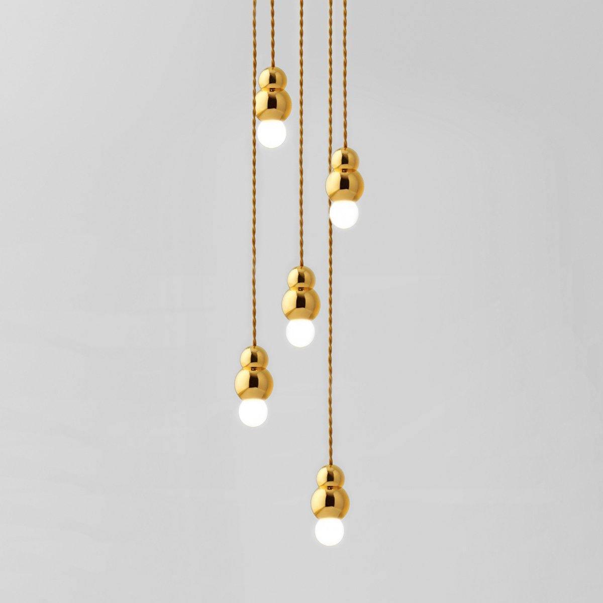 Bubbly Modern Glass Pendant Light-Neutral Decor