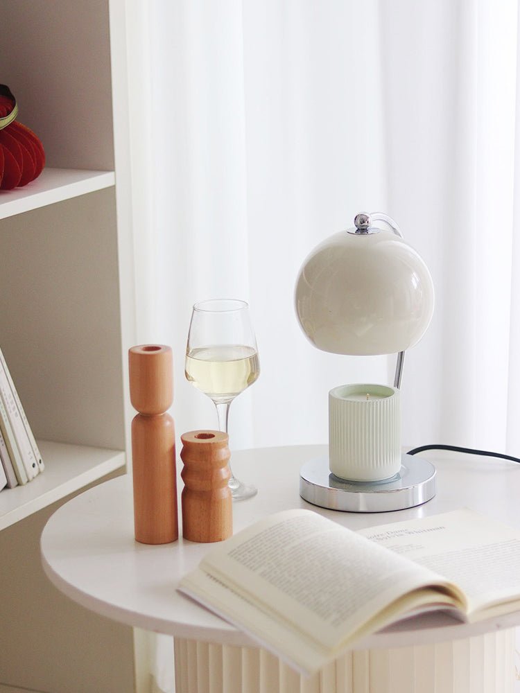 Zephyrce Mid-Century Modern Table Lamp-Neutral Decor