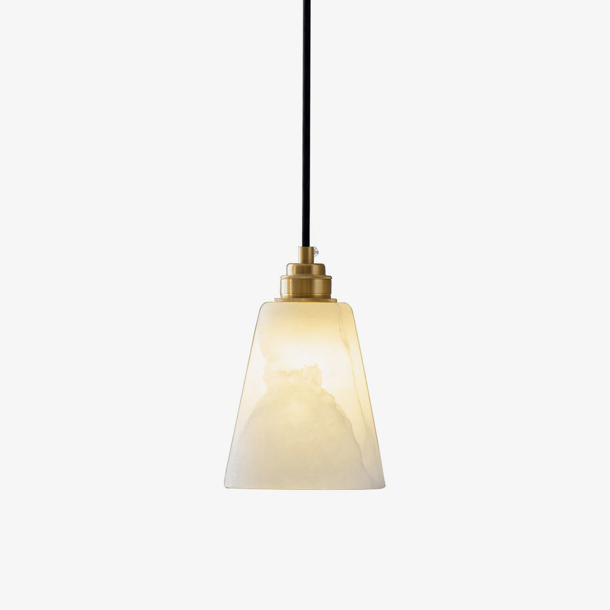 Droplet Alabaster Pendant Lamp-Neutral Decor
