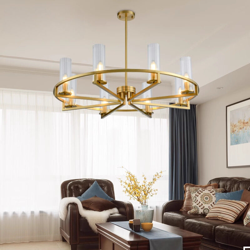 Arisha Post Modern Designer LED Pendant Light Glass/Metal Living Room/Badroom - Neutral Decor