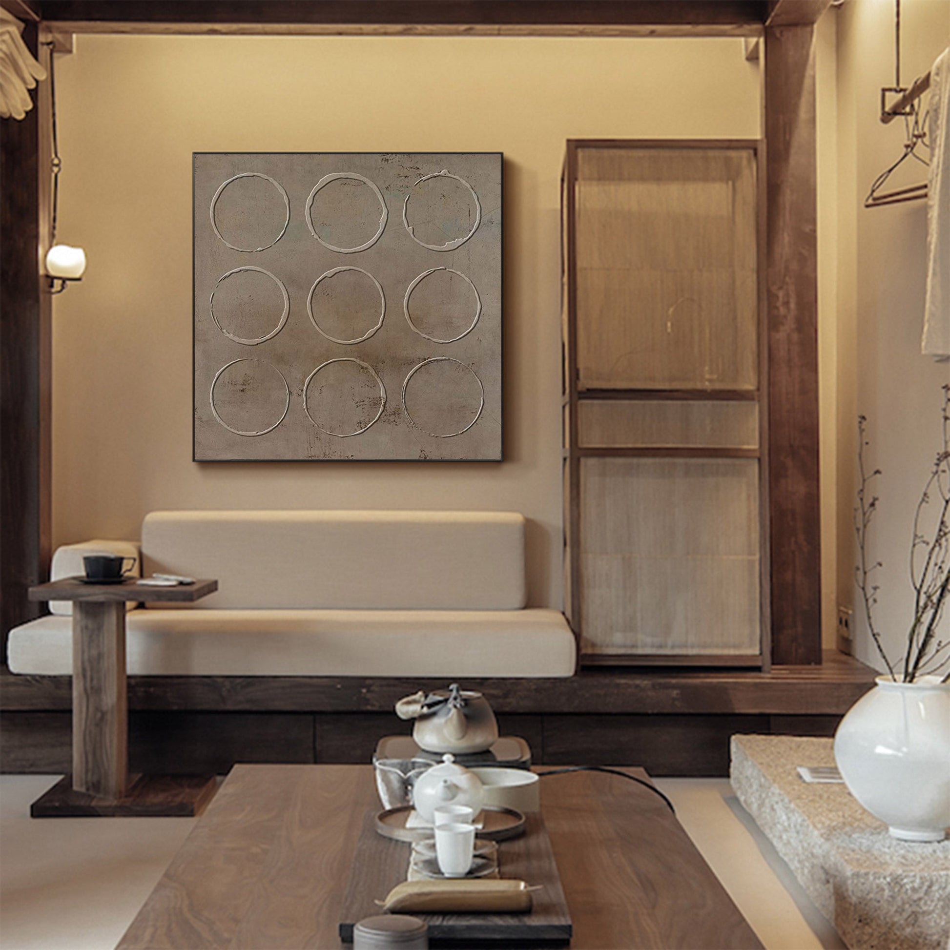 Wabi-Sabi Wall Art TX014 - Neutralighting