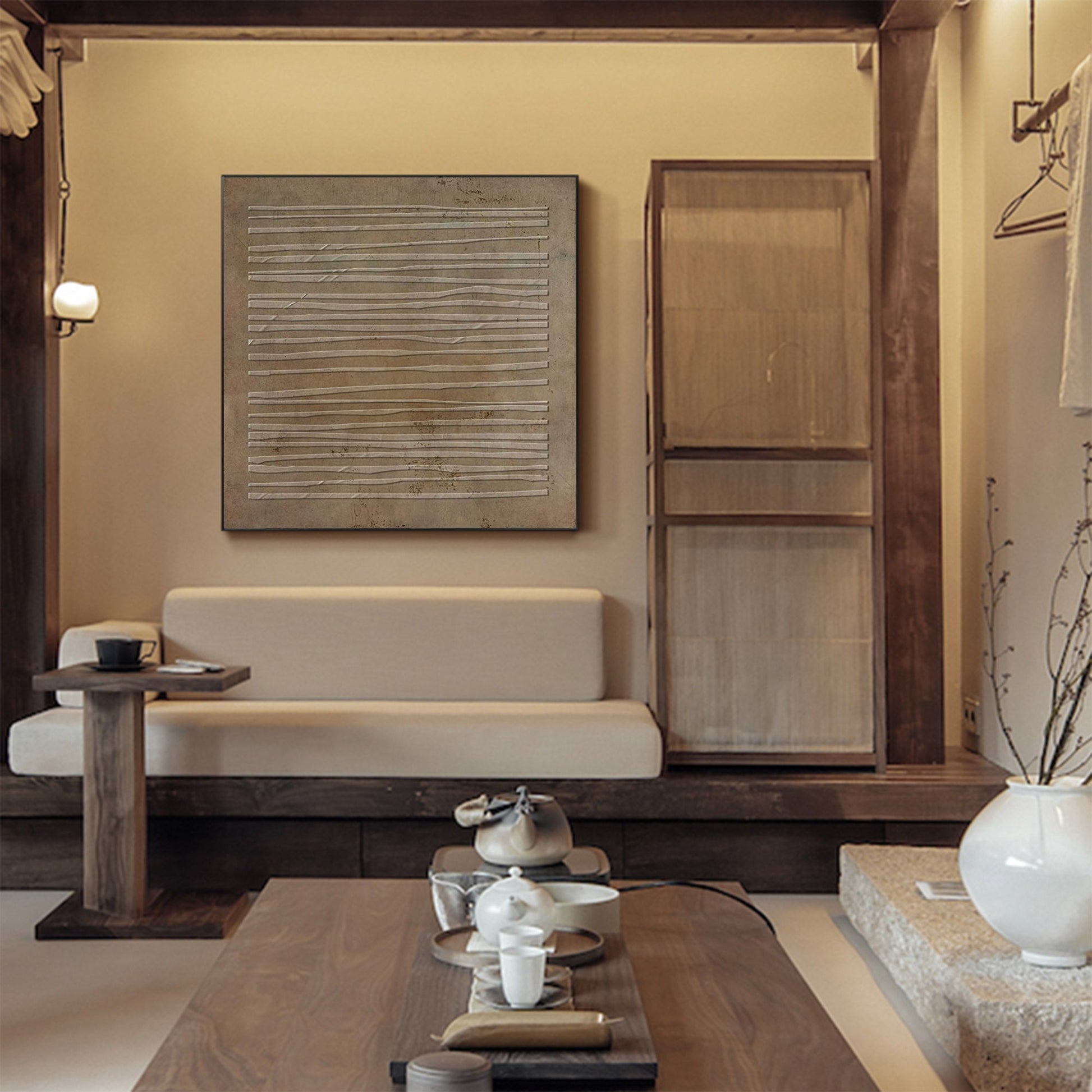 Wabi-Sabi Wall Art TX018 - Neutralighting