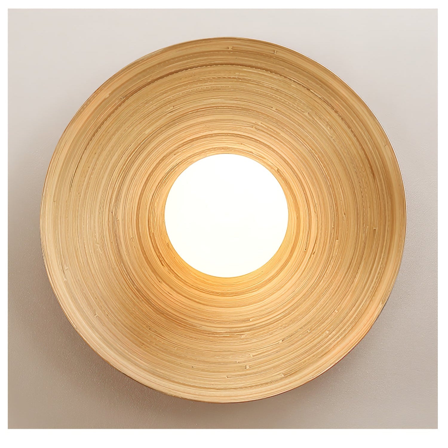 Ivoris Ceiling Light Soluna Wood Orbital-Neutral Decor