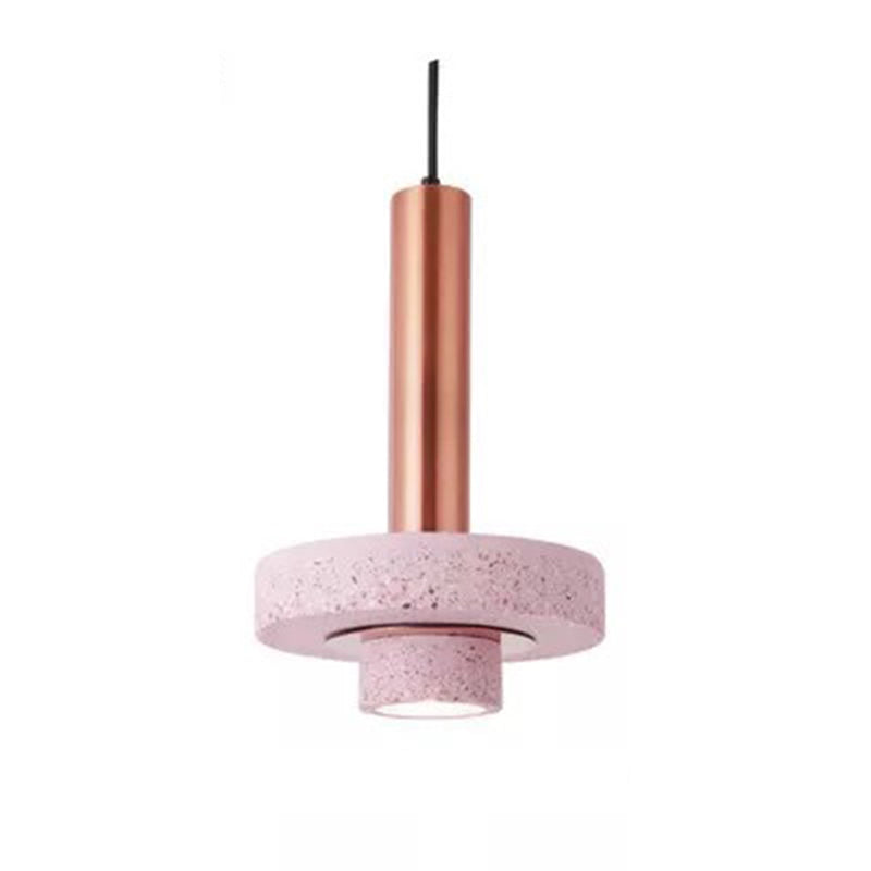 Arisha Modern LED Art Deco Colorful Pendant Light, Terrazzo - Neutral Decor
