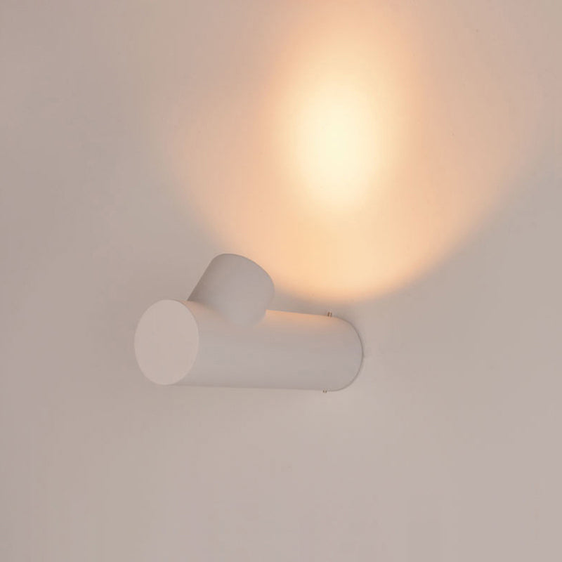 Ray Modern Waterproof Outdoor Wall Lighting, White & Black - Neutral Decor