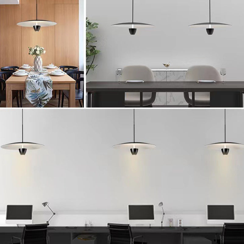 Arisha Modern Nordic Cluster Pendant Light, Black Hat Shape - Neutral Decor