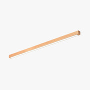 Arisha Linear Slim Ceiling Light, Wood - Neutral Decor