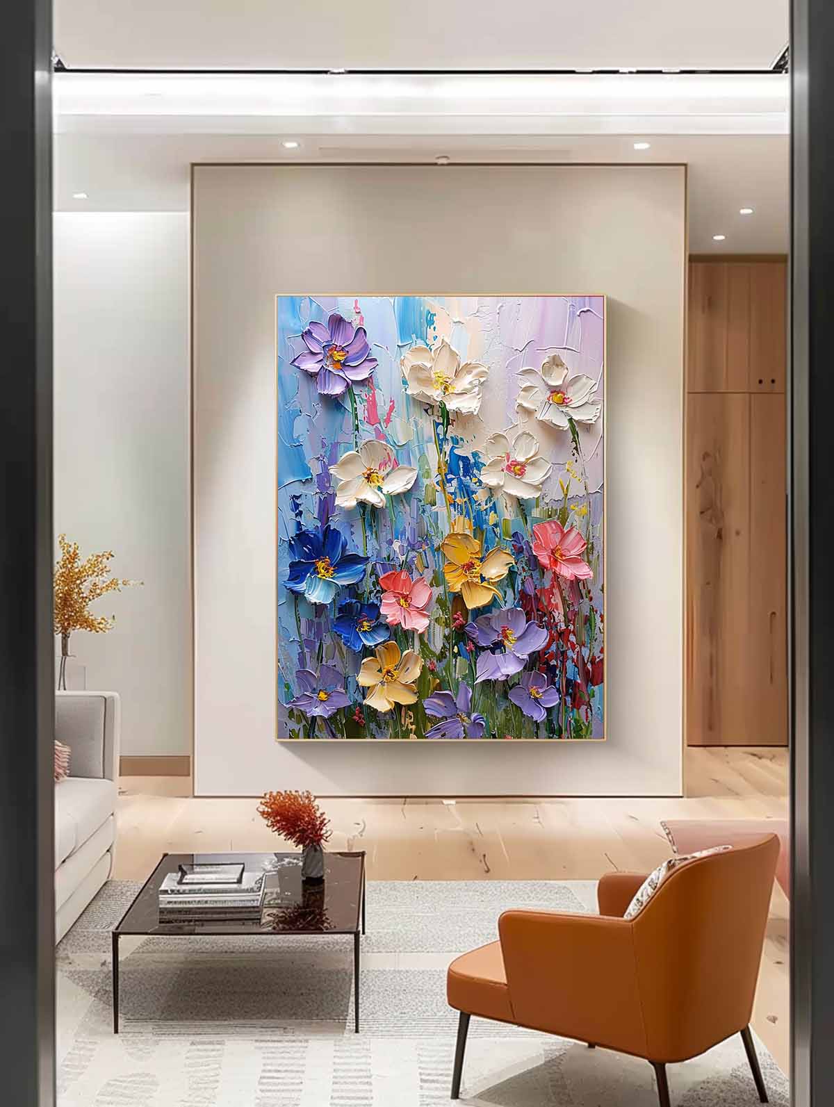 Flower Canvas Art FL166 - Neutralighting