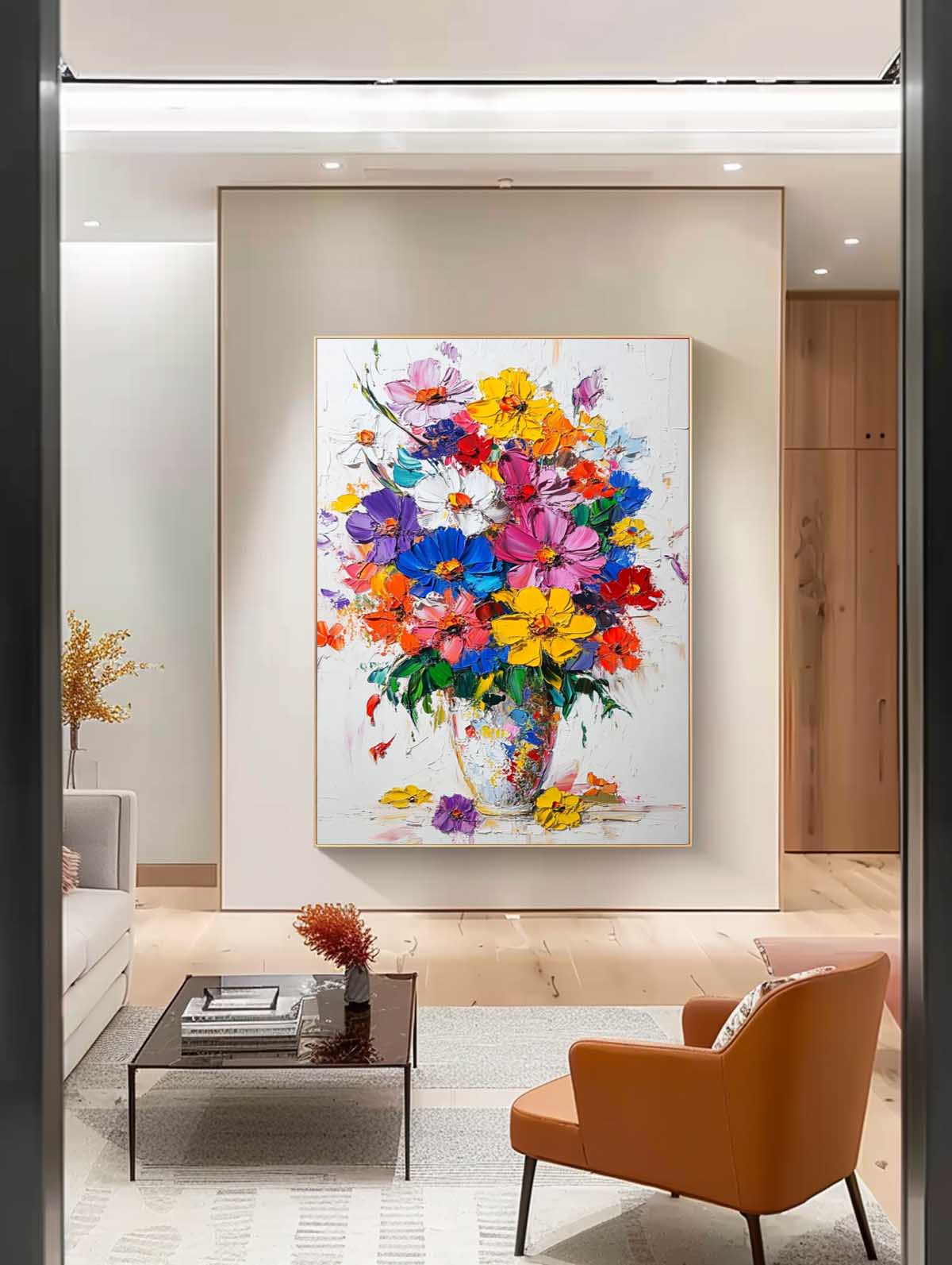 Flower Canvas Art FL202 - Neutralighting