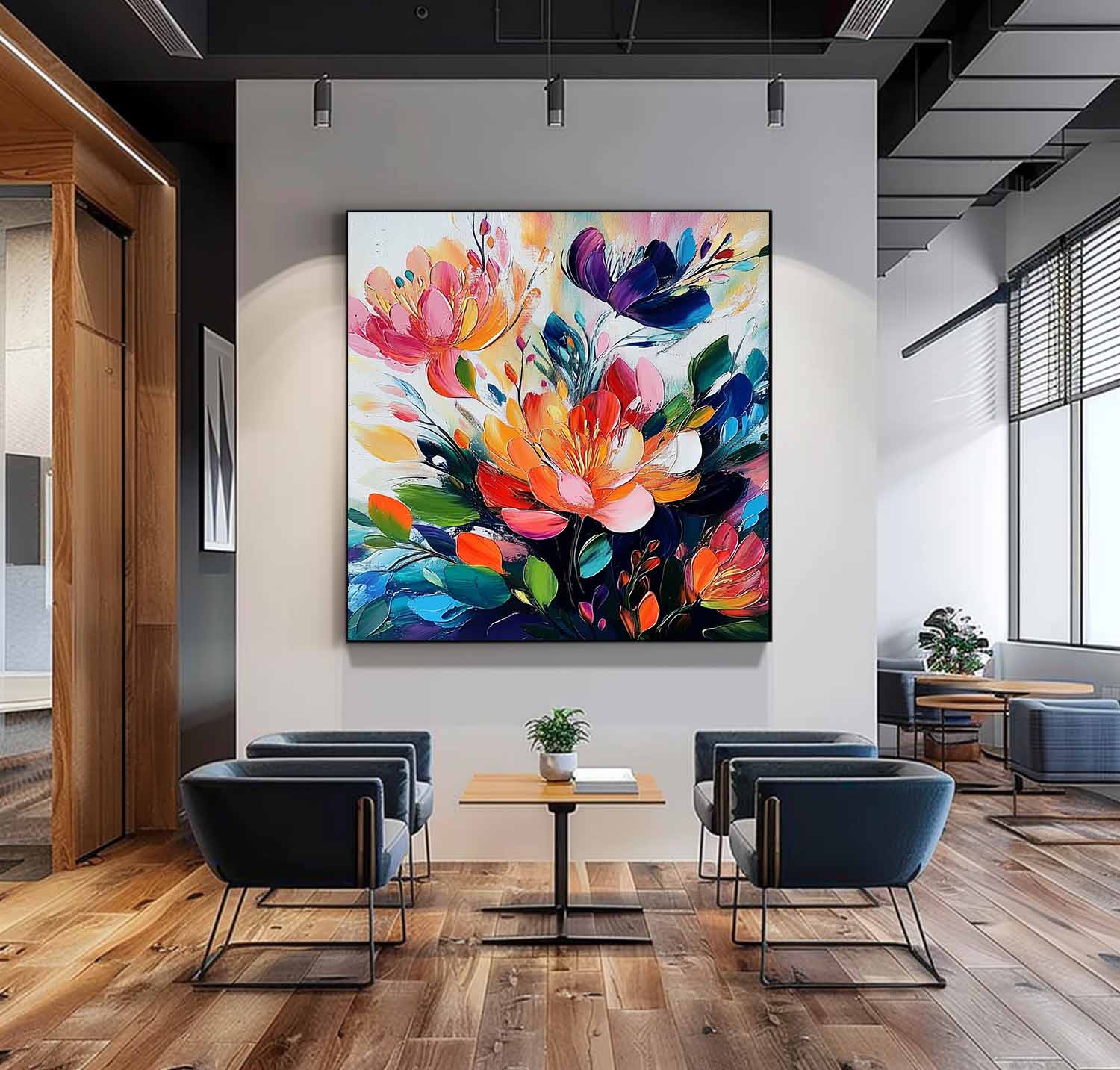 Flower Canvas Art FL205 - Neutralighting