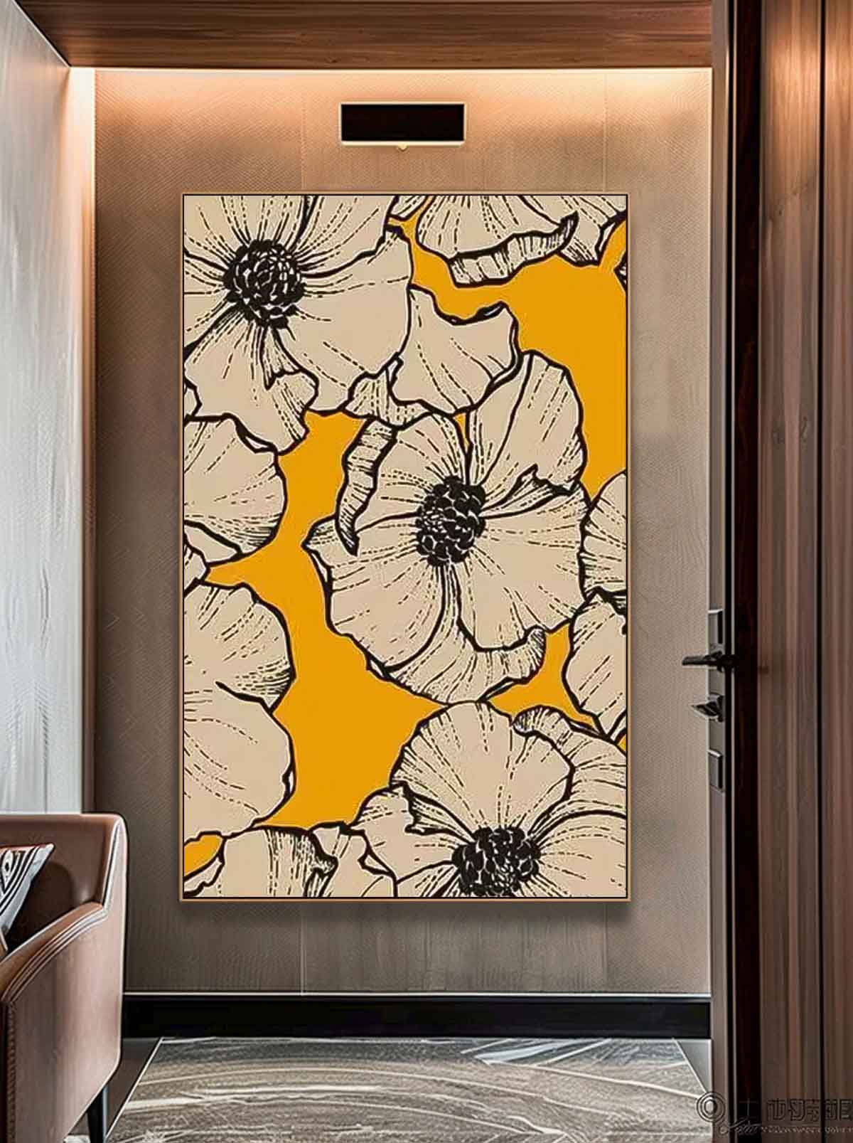 Flower Canvas Art FL148 - Neutralighting