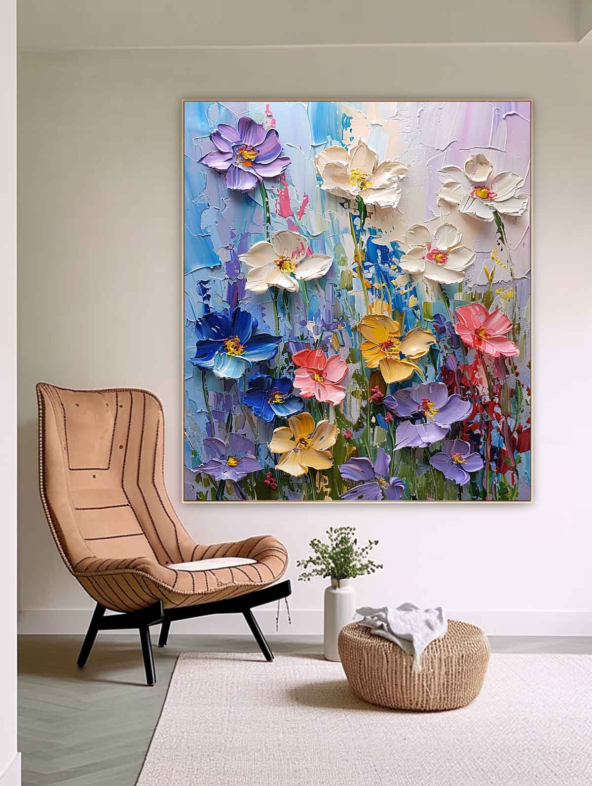 Flower Canvas Art FL166 - Neutralighting