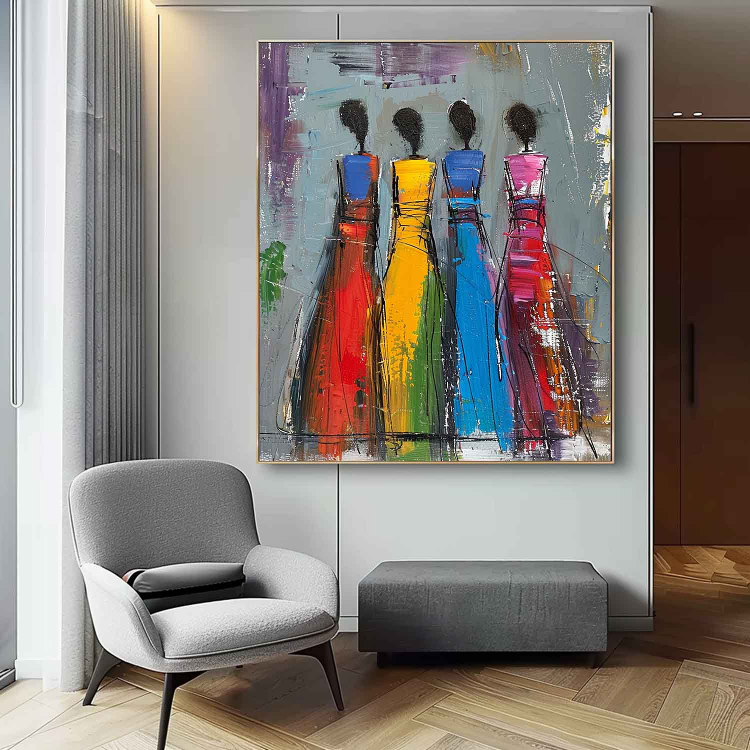 People Canvas Art PE084 - Neutralighting