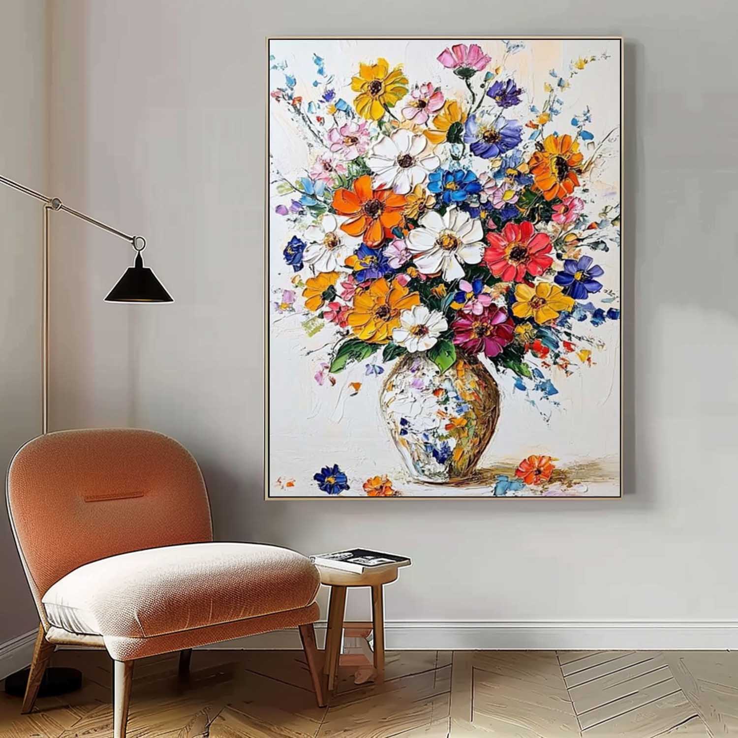 Flower Canvas Art FL203 - Neutralighting