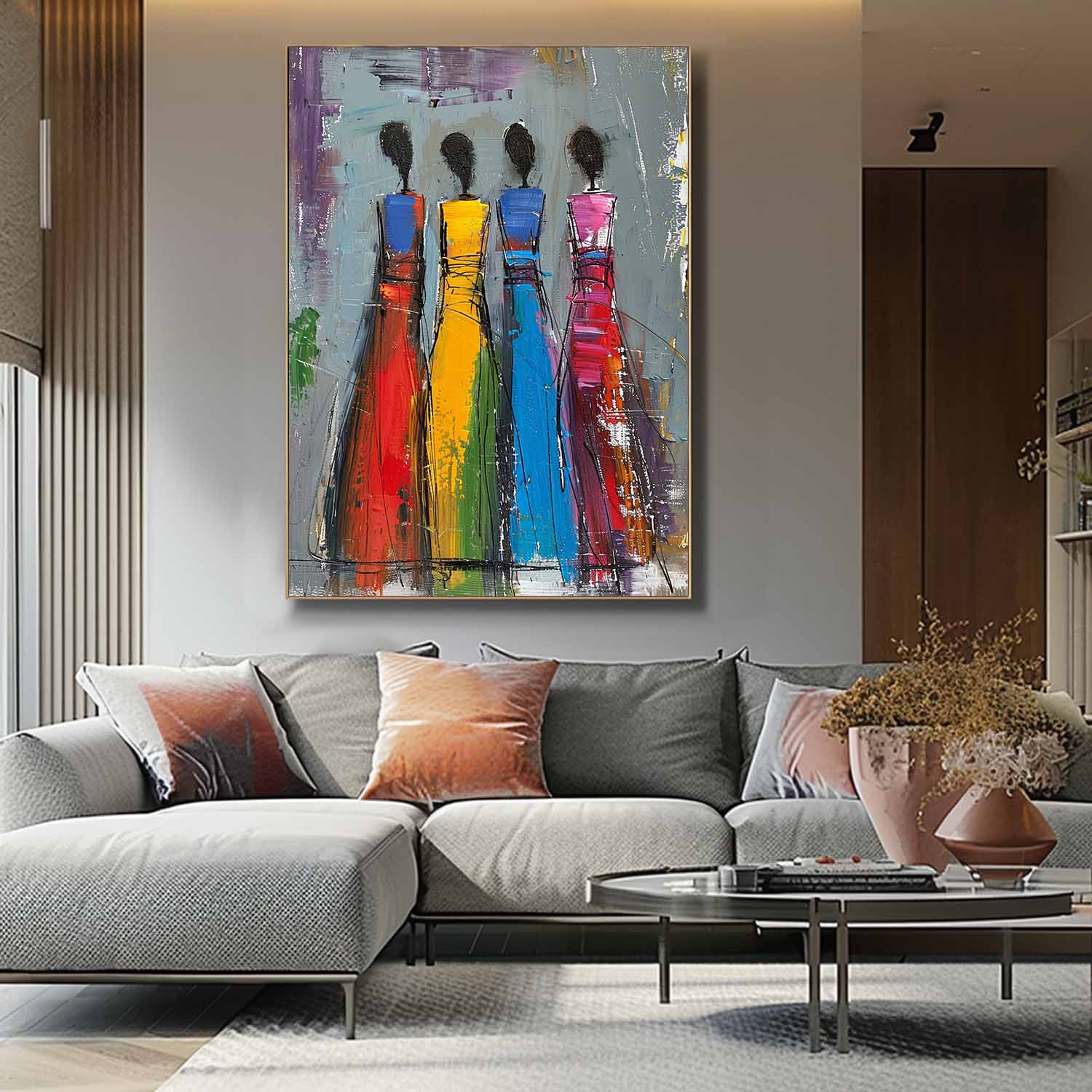 People Canvas Art PE084 - Neutralighting