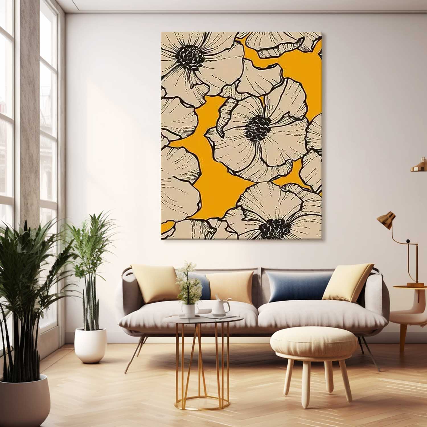 Flower Canvas Art FL148 - Neutralighting