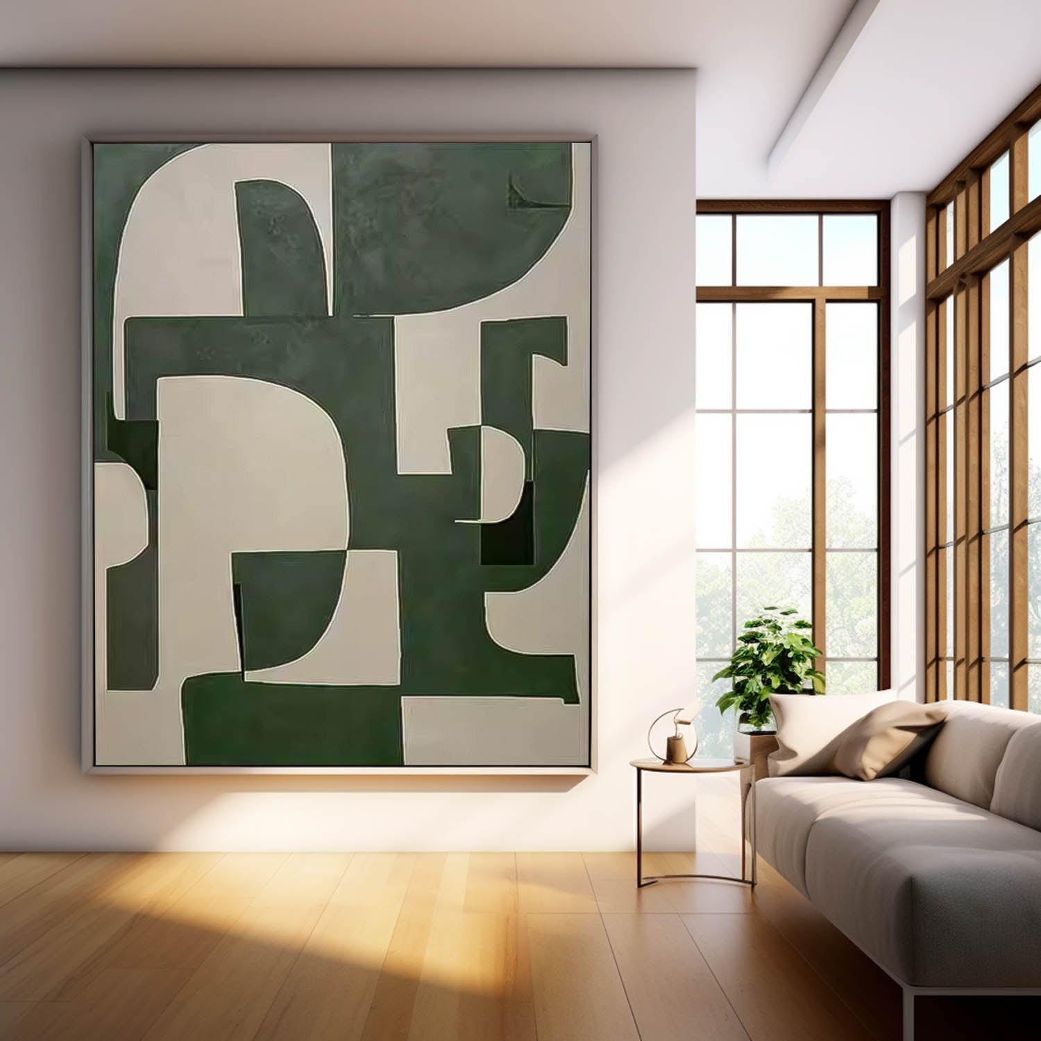 Minimalist Canvas Art MI129 - Neutralighting