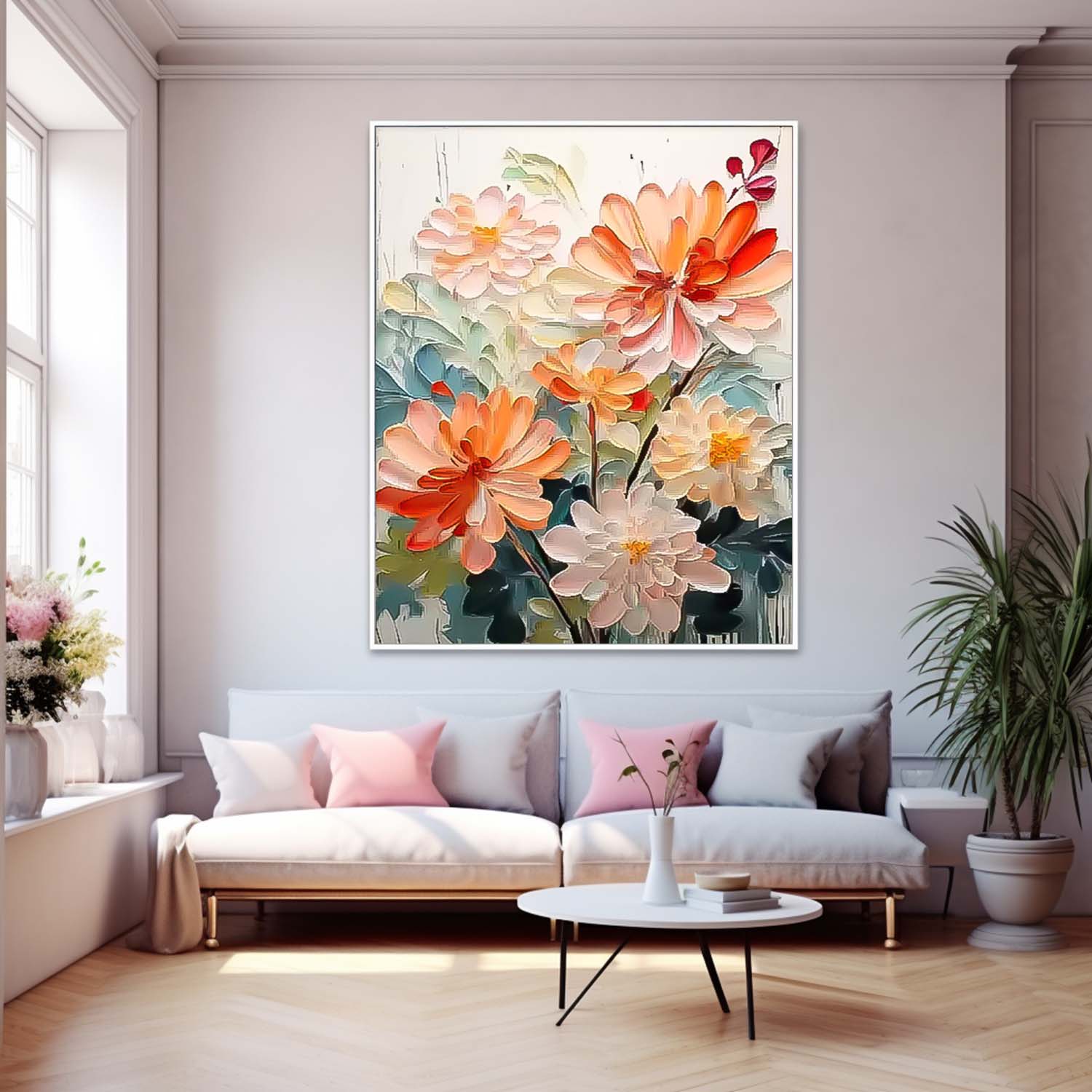 Flower Canvas Art FL150 - Neutralighting