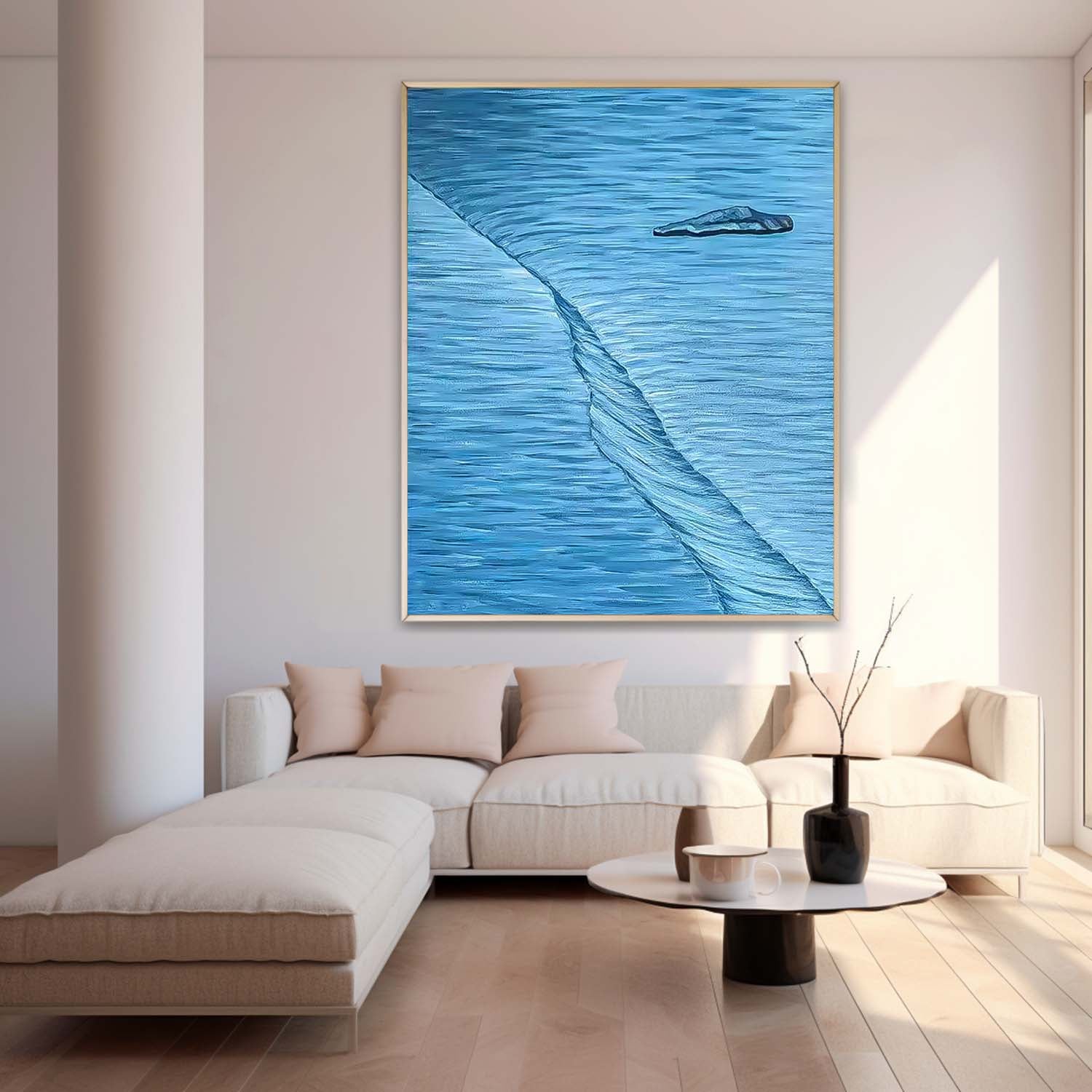 Minimalist Canvas Art MI127 - Neutralighting