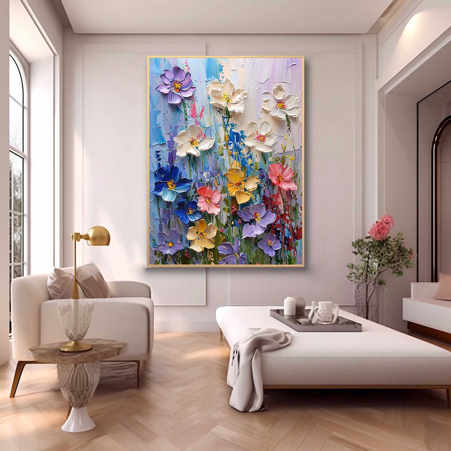 Flower Canvas Art FL166 - Neutralighting