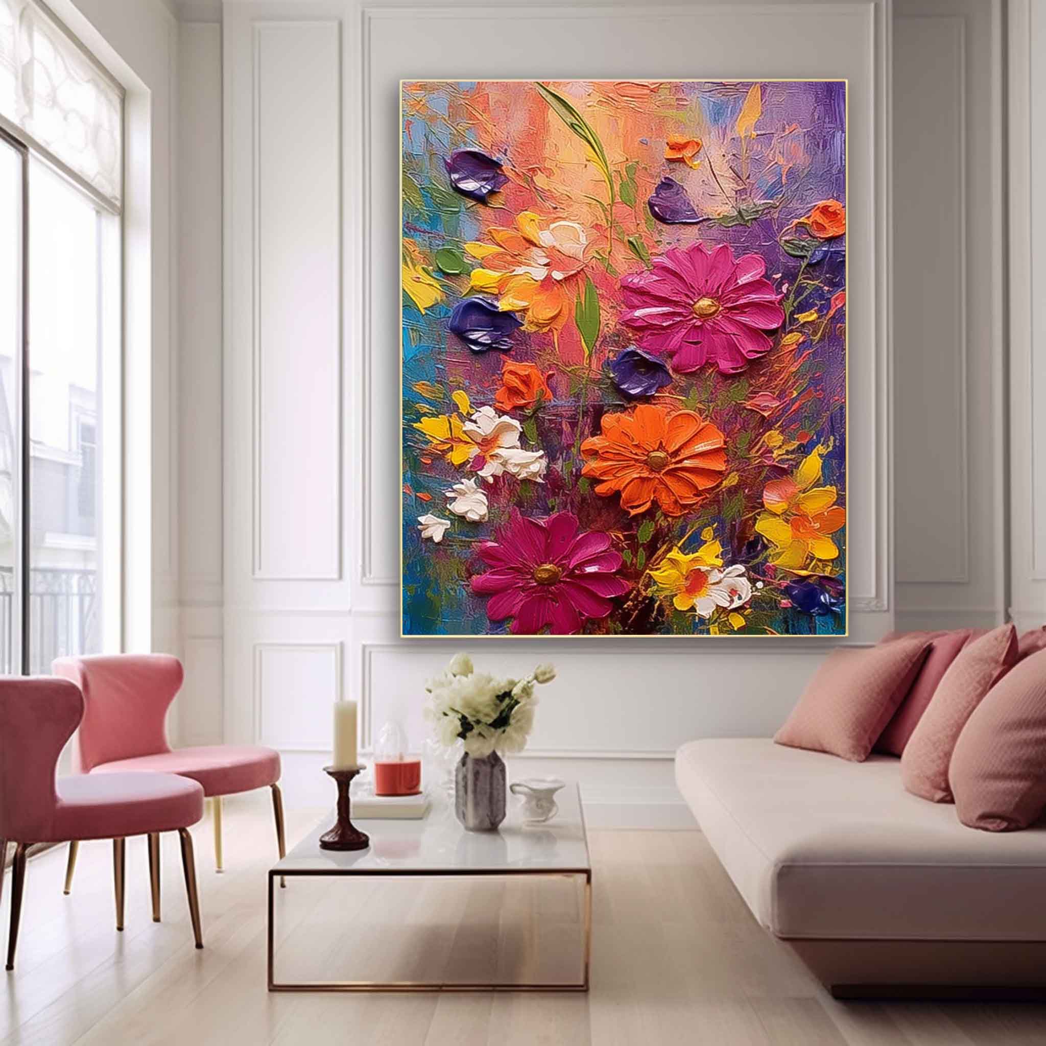 Flower Canvas Art FL158 - Neutralighting