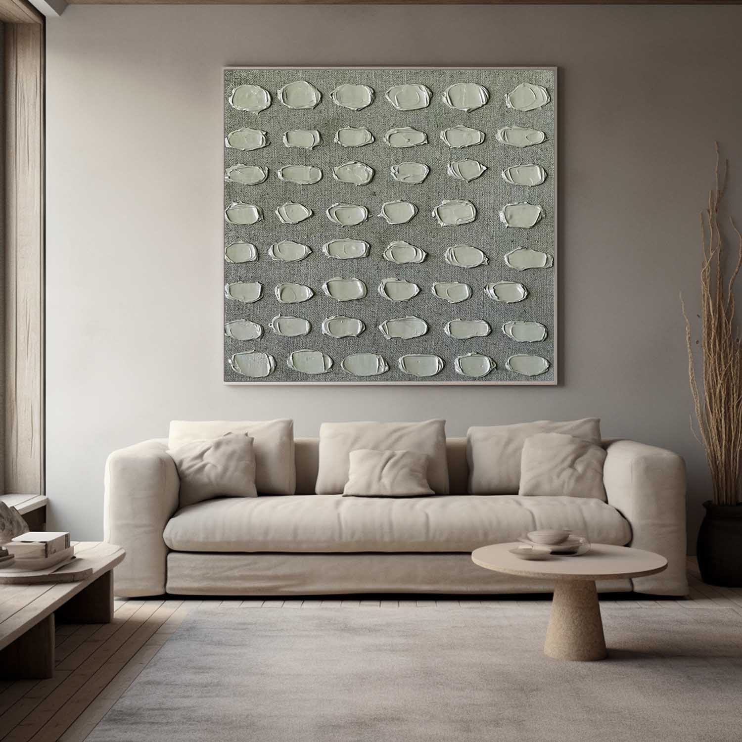 Minimalist Canvas Art MI130 - Neutralighting