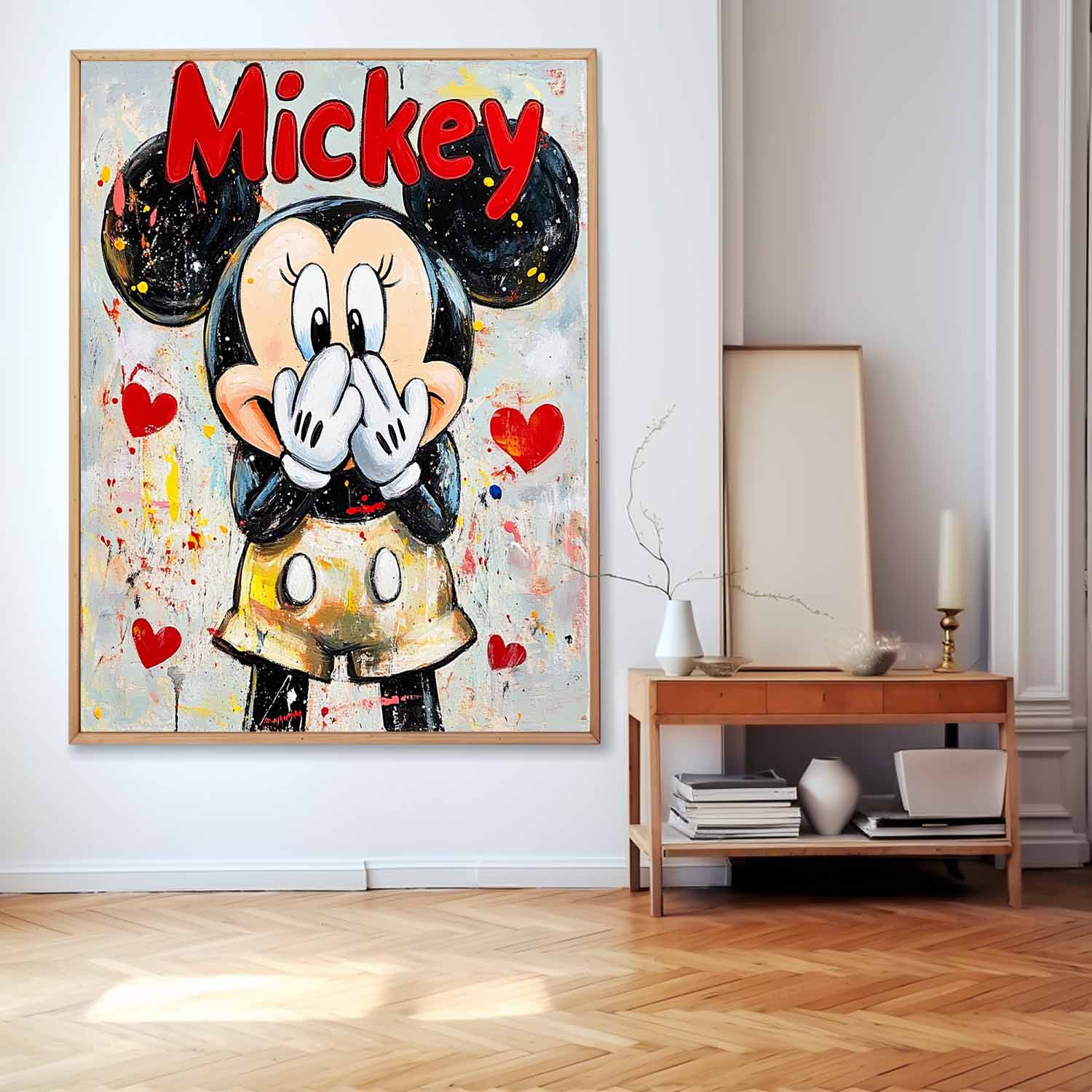 Mickey Mouse Graffiti Art PE189 - Neutralighting