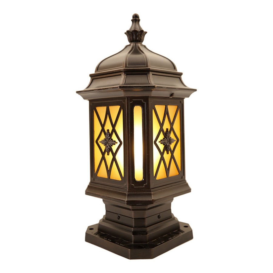 Wise Modern Waterproof Outside Pillar Lights