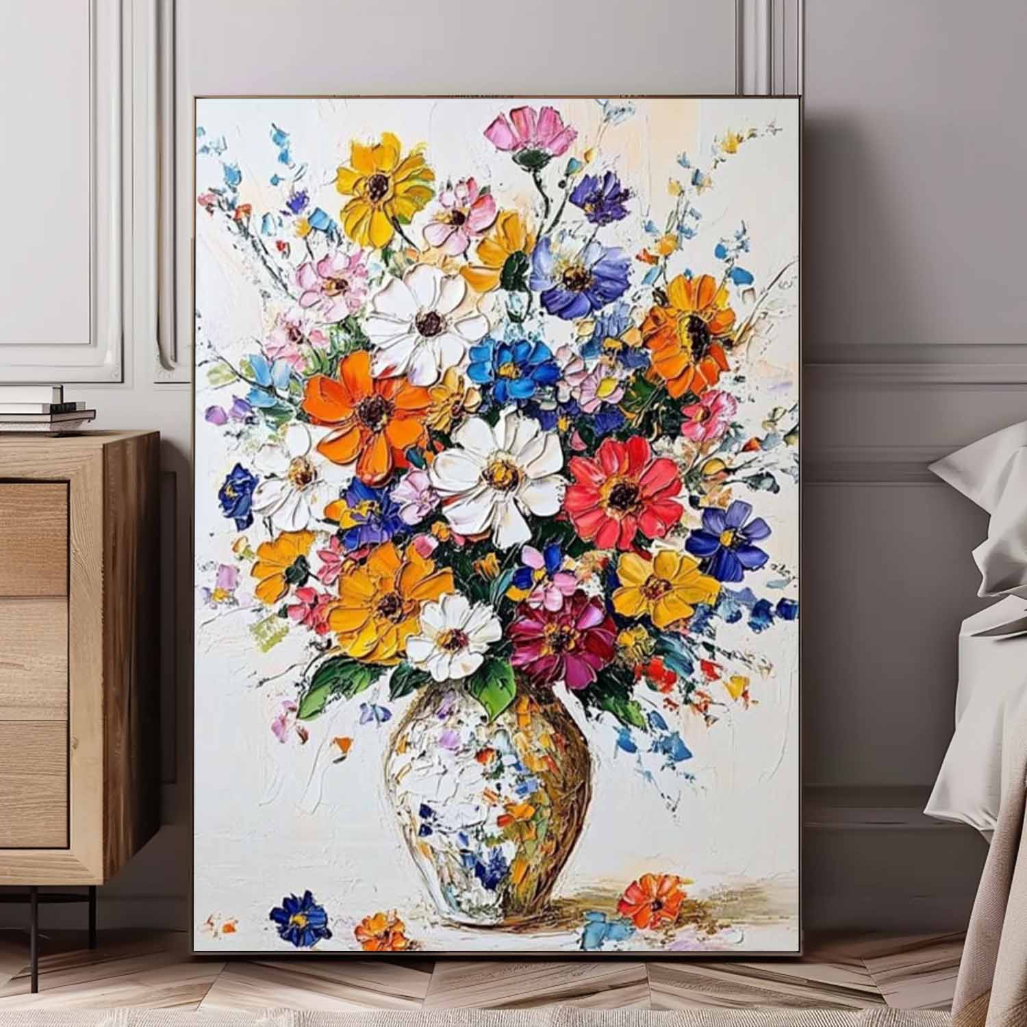 Flower Canvas Art FL203 - Neutralighting