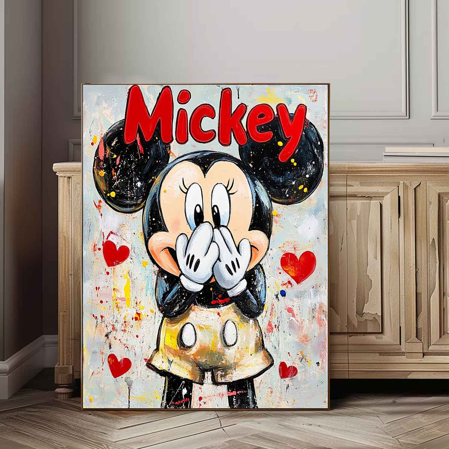 Mickey Mouse Graffiti Art PE189 - Neutralighting