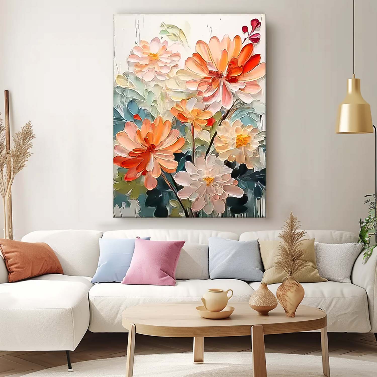 Flower Canvas Art FL150 - Neutralighting
