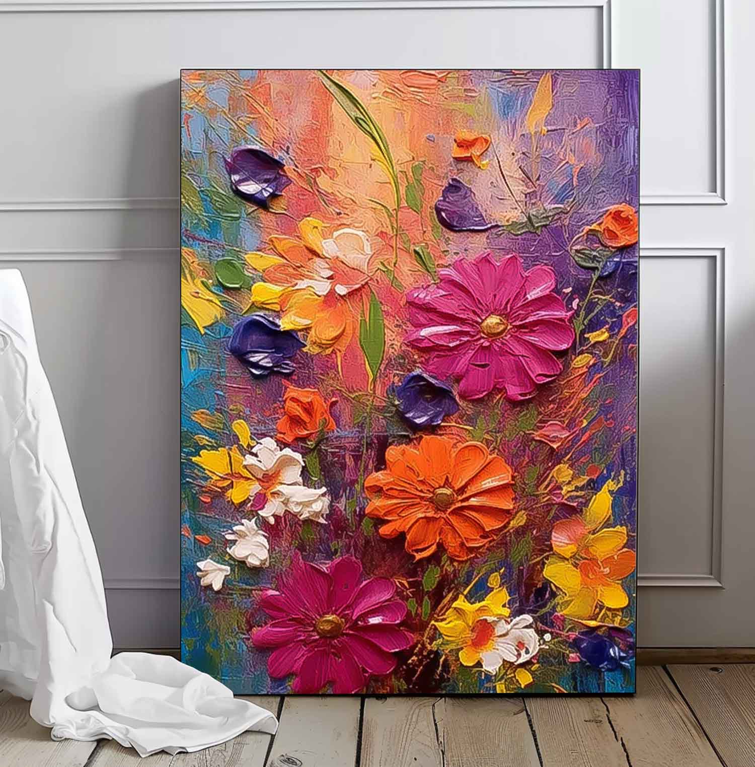 Flower Canvas Art FL158 - Neutralighting