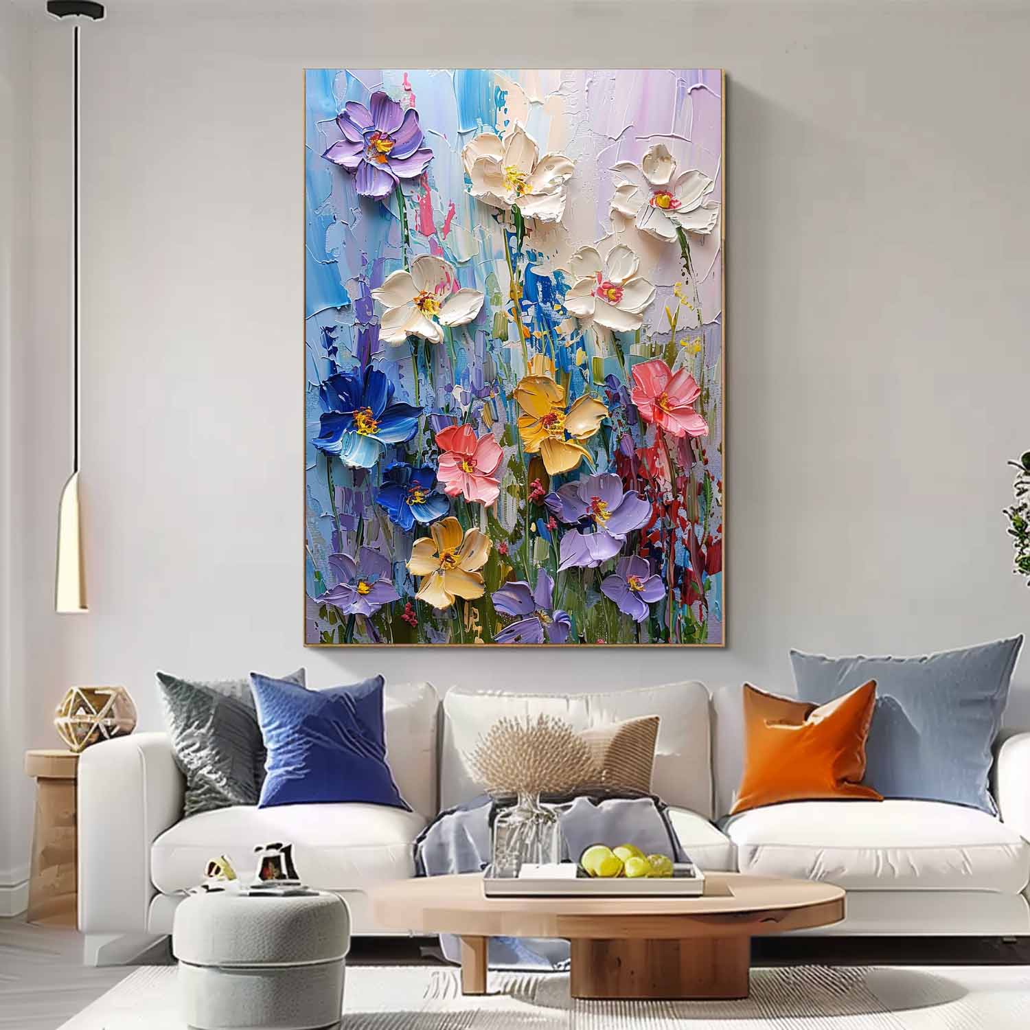Flower Canvas Art FL166 - Neutralighting