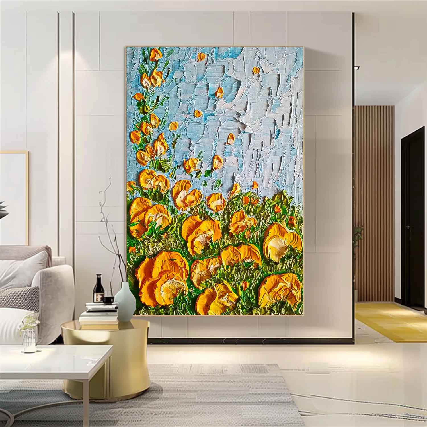 Flower Canvas Art FL159 - Neutralighting