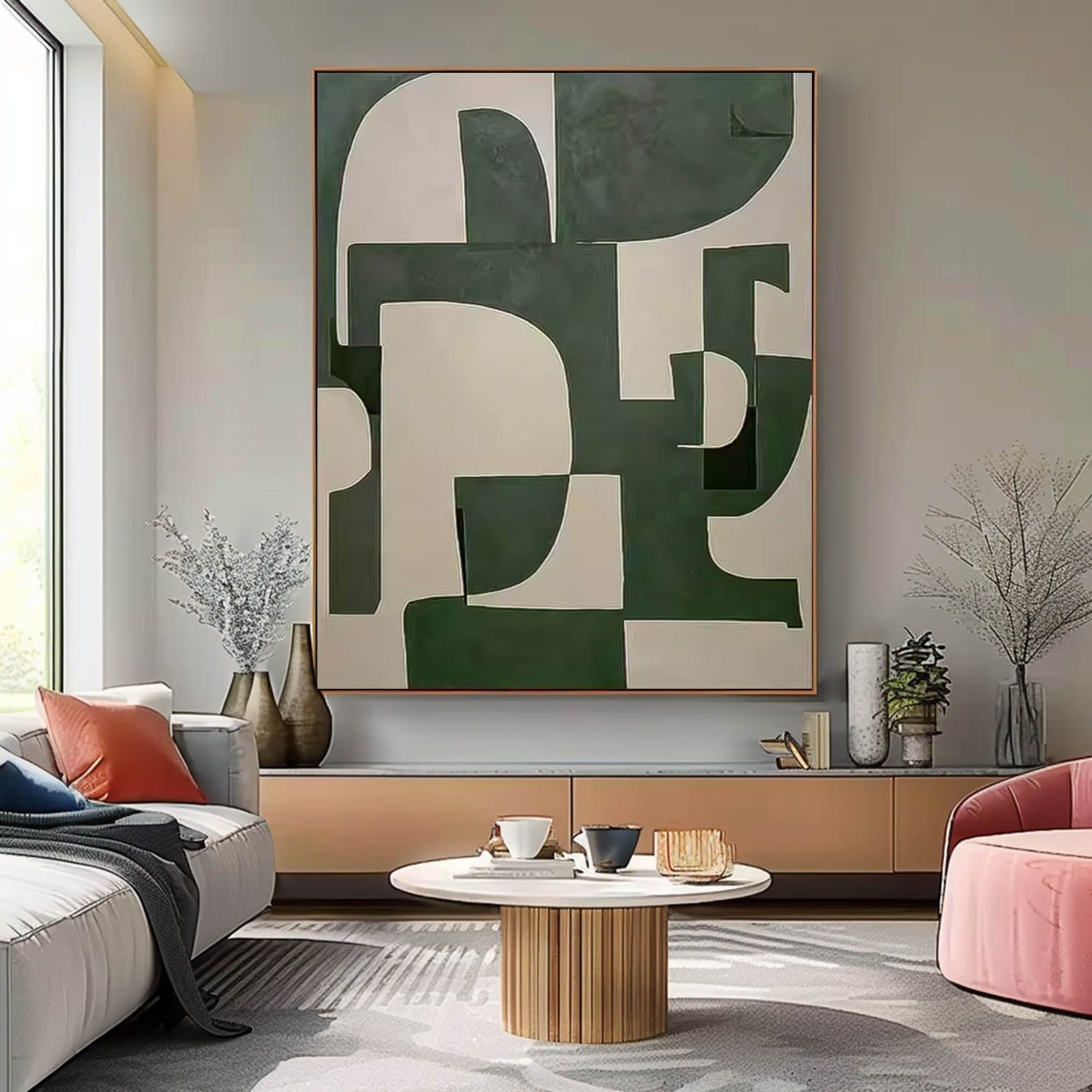 Minimalist Canvas Art MI129 - Neutralighting