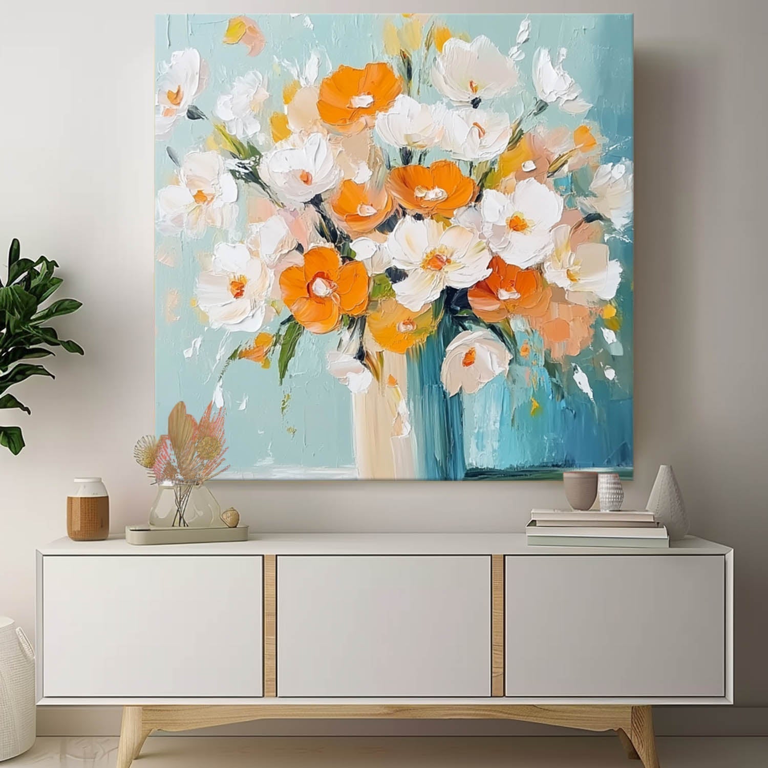 Flower Canvas Art FL201 - Neutralighting
