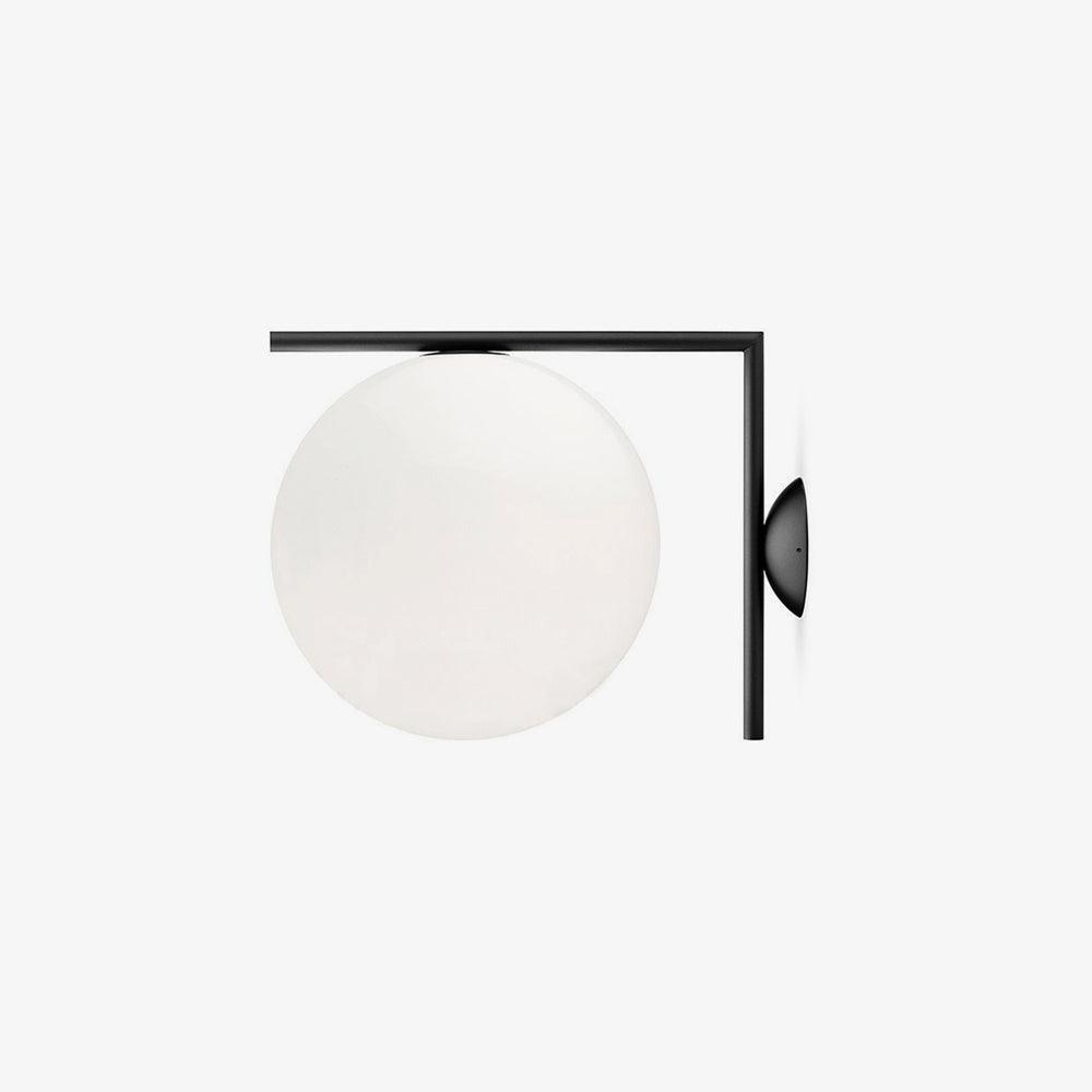 Joanna Modern Minimalist Opal Blown Glass Wall Lamp-Neutral Decor