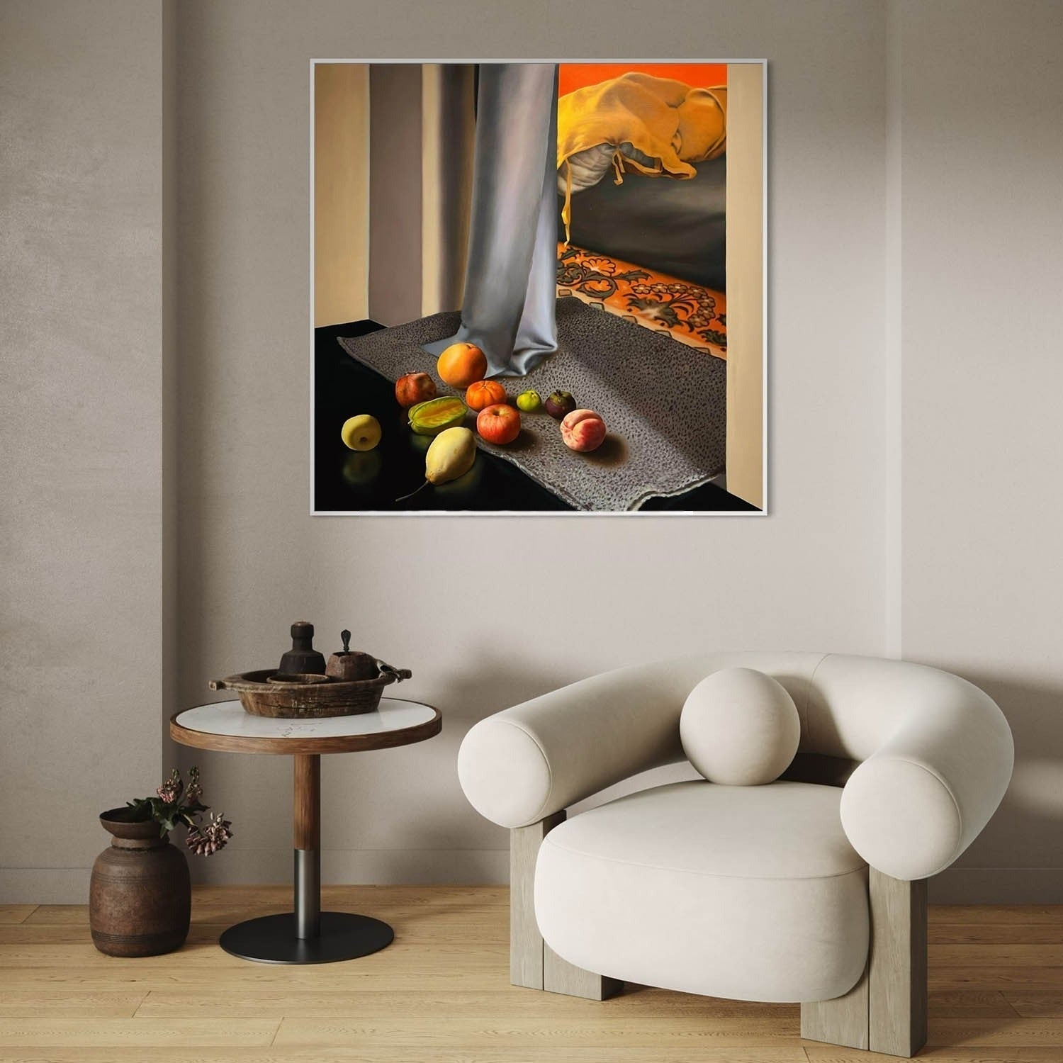 Wall Art Surreal Textured Still Life - Neutralighting