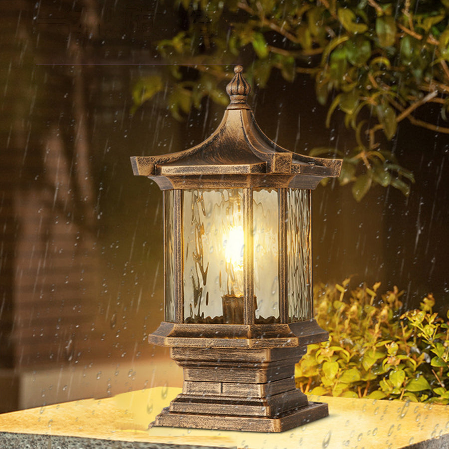 Trixi Vintage European-style Outdoor Pillar Lights