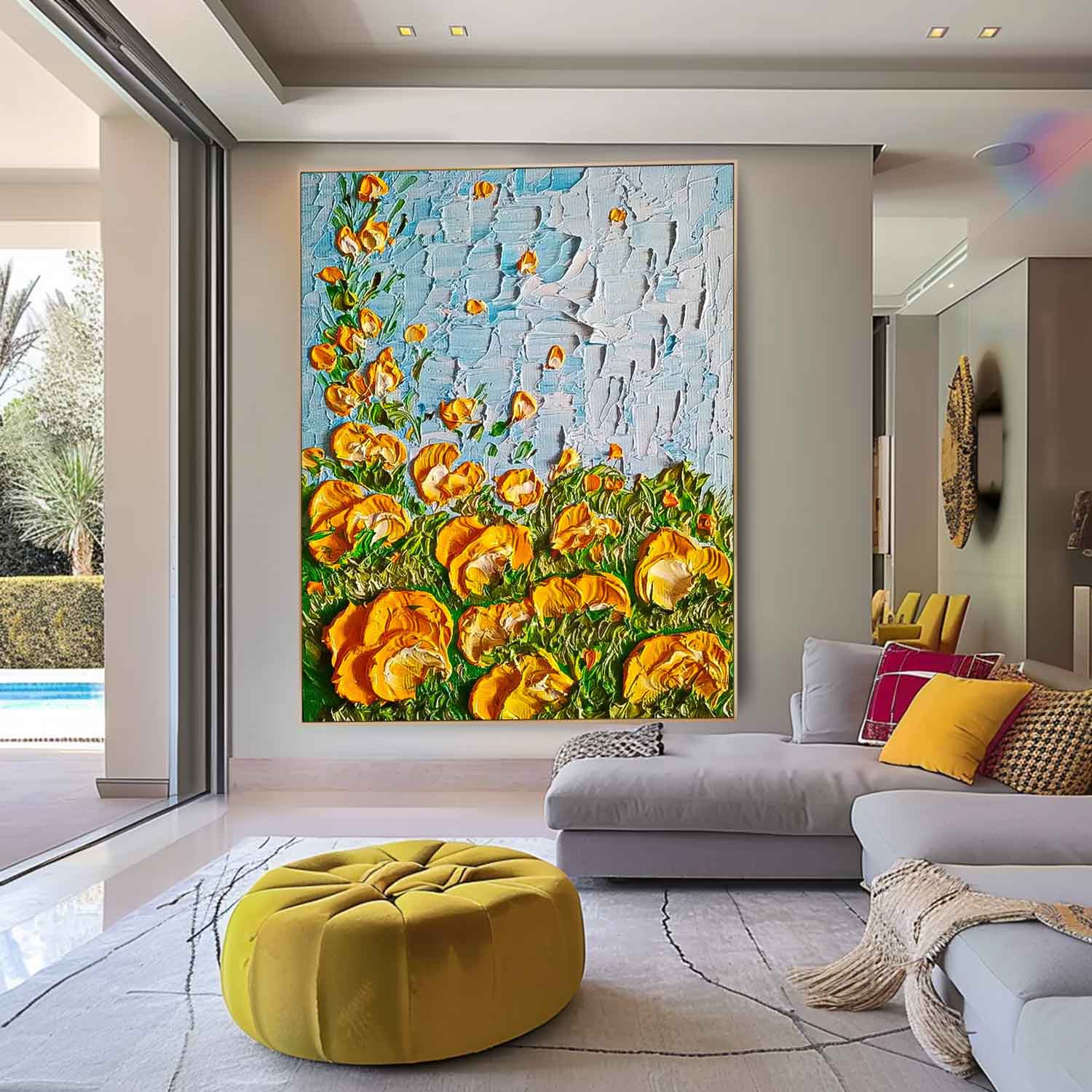 Flower Canvas Art FL159 - Neutralighting
