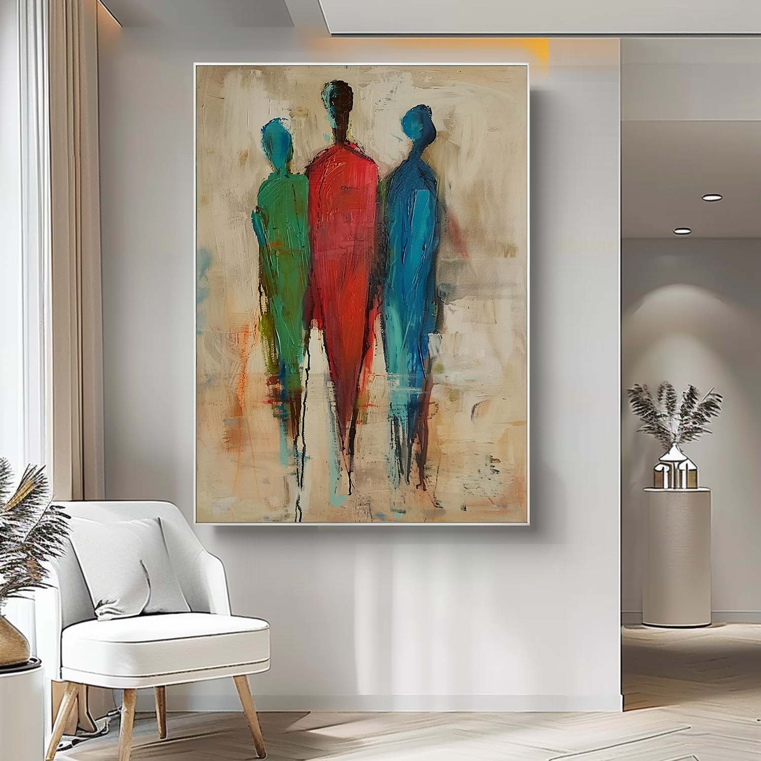 People Canvas Art PE077 - Neutralighting
