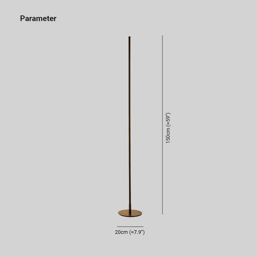 Mira Modern Minimalist Linear Floor Lamp - Neutral Decor