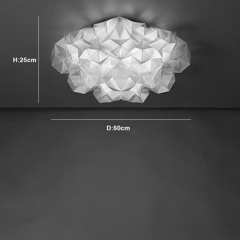 Arisha Designer Modern Acrylic Pendant - Neutral Decor