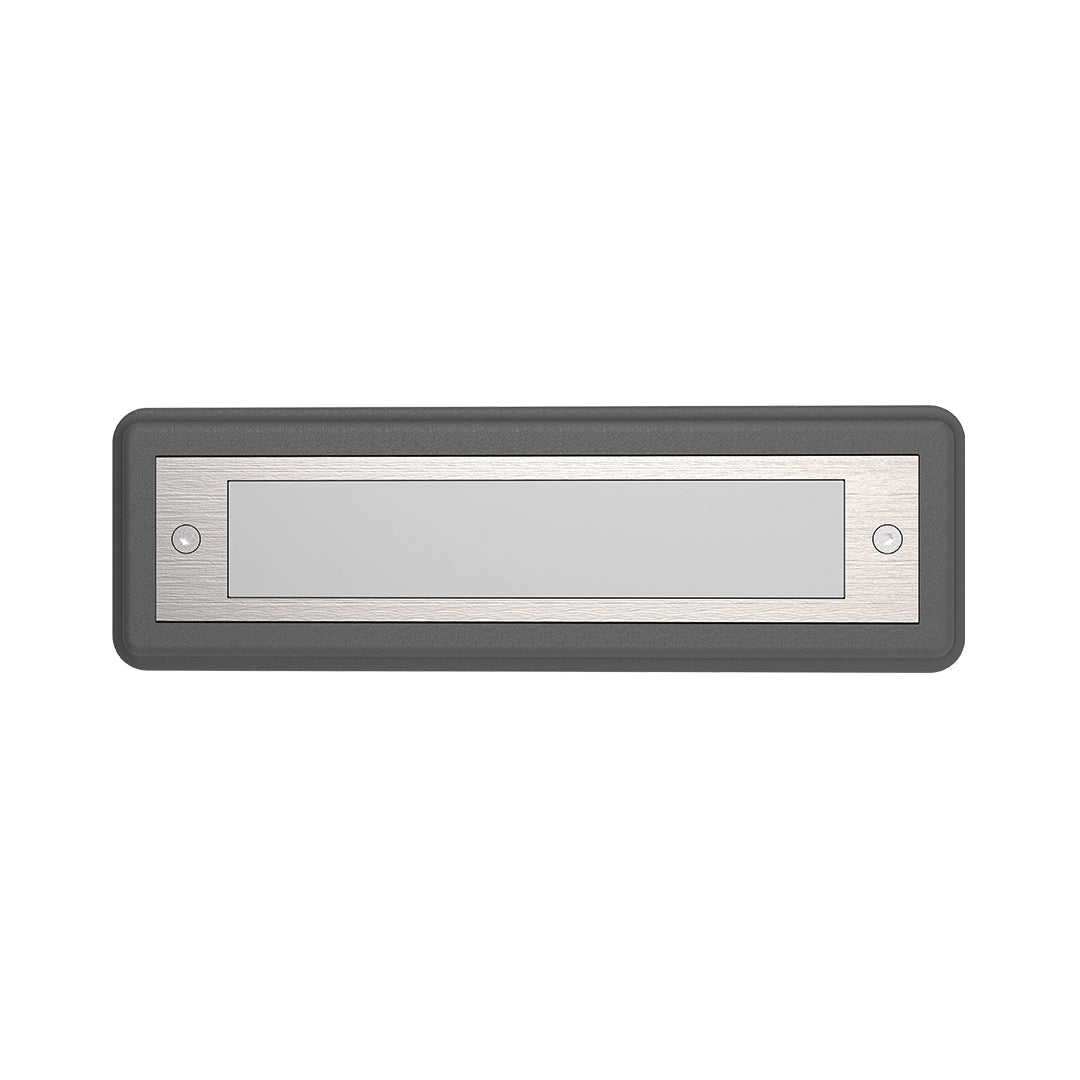 Gal LED Recessed Minimalist Outdoor Step Lights