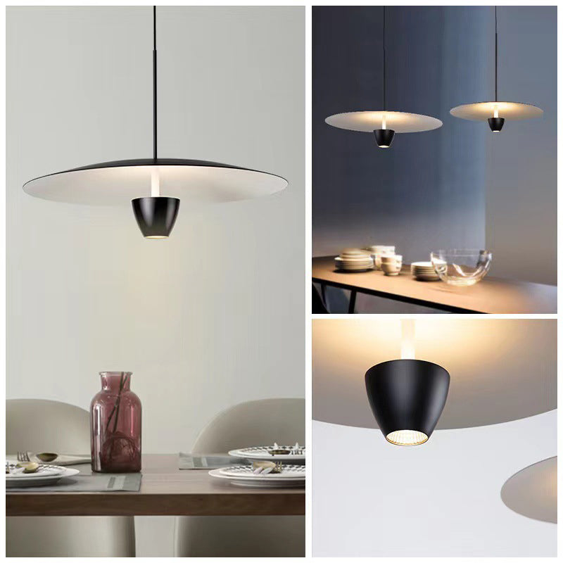 Arisha Modern Nordic Cluster Pendant Light, Black Hat Shape - Neutral Decor