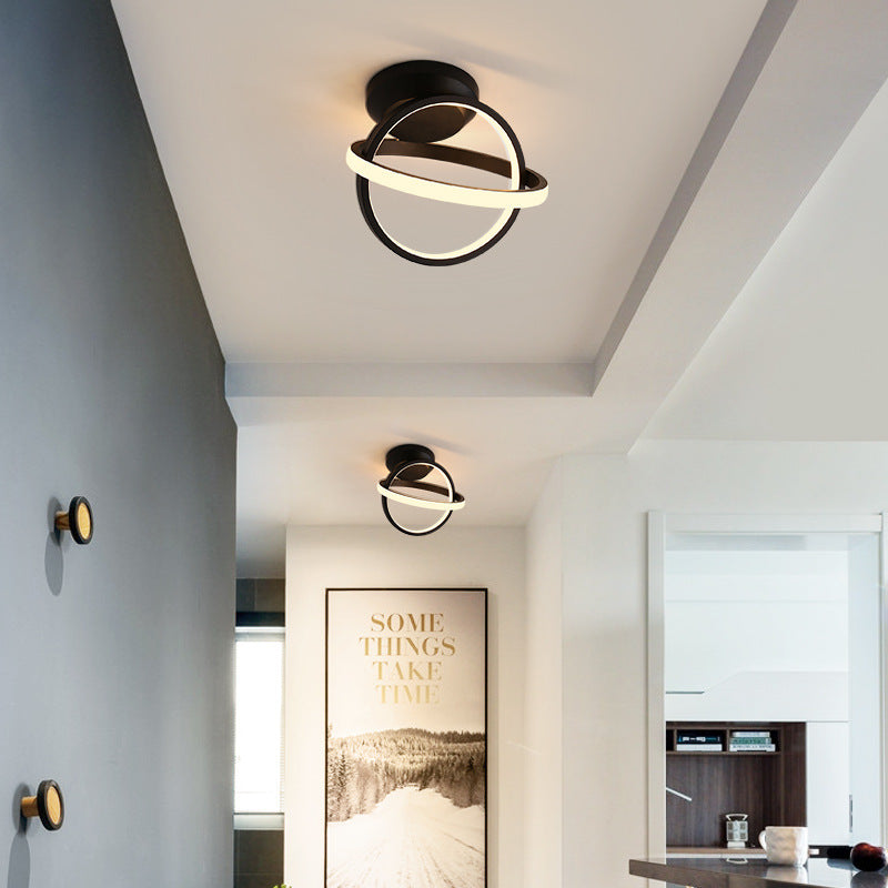 Arisha Modern Globe Ceiling Lamp LED Corridor Decorative Lamp - Neutral Decor