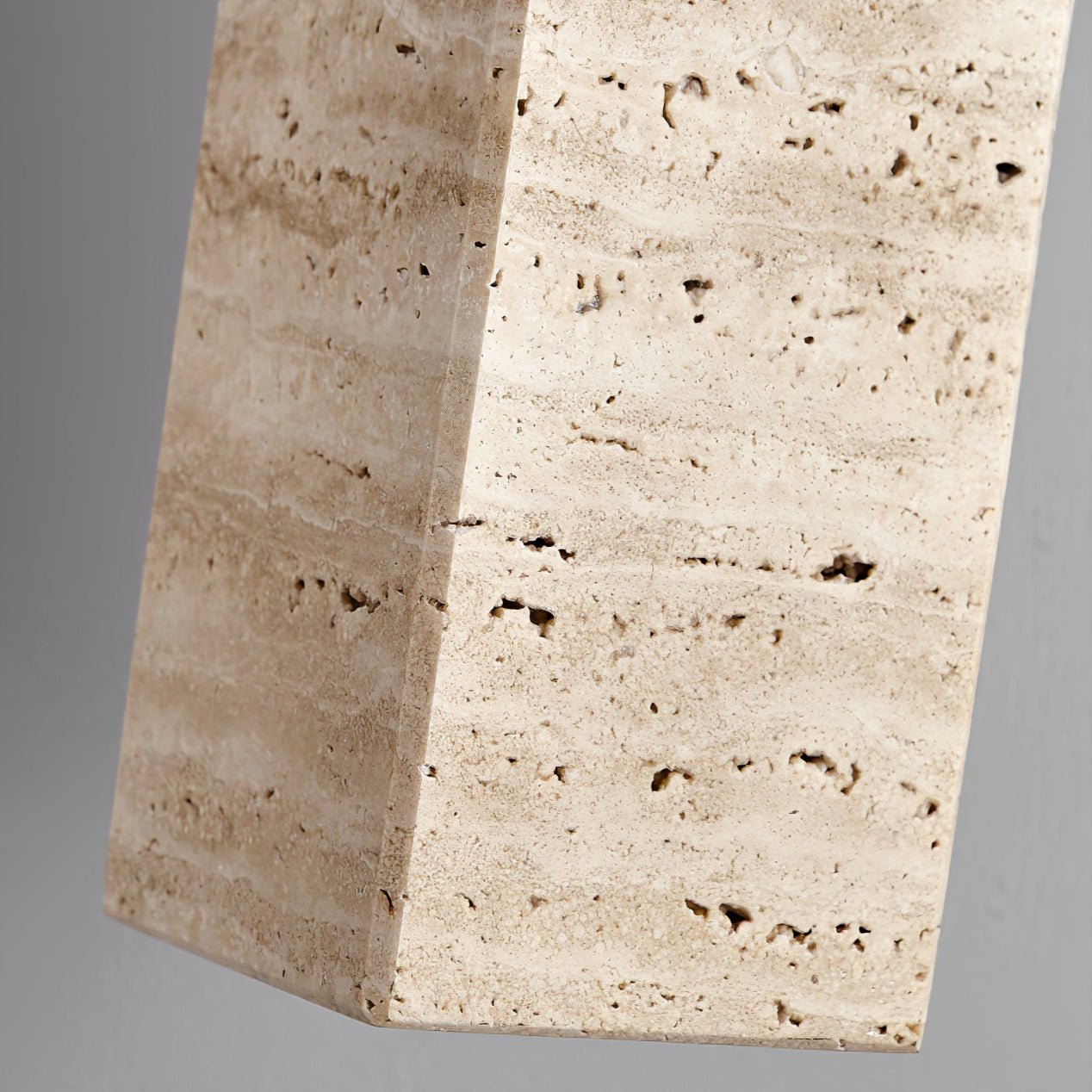 Avloris Travertine Pendant Light-Neutral Decor