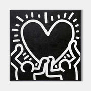 Keith Haring Style Painting KS005 - Neutralighting