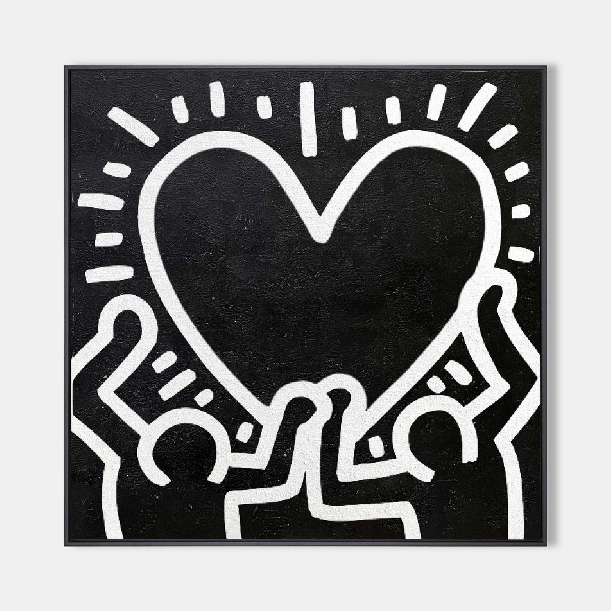 Keith Haring Style Painting KS005 - Neutralighting