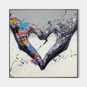 Gesture Heart Graffiti Art GA003 - Neutralighting